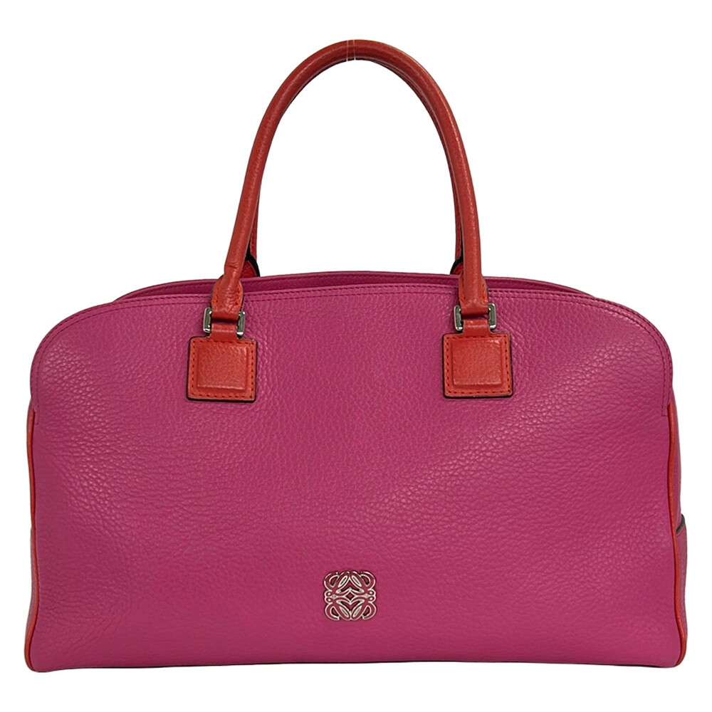 Loewe Alamo Addy Pink Orange Leather #333829L73B